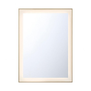 LED Mirror - 44W LED Small Mirror in Contemporary Glam Style - 22 Inches Wide by 30 Inches High - 1050053