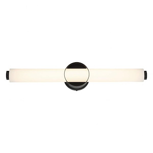 Santoro - 27W LED Bath Bar in Contemporary Modern Style - 24.5 Inches Wide by 4.75 Inches High