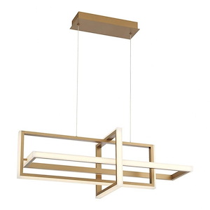 Bordo - 114W LED Chandelier in Contemporary Modern Style - 12.5 Inches Wide by 12.5 Inches High