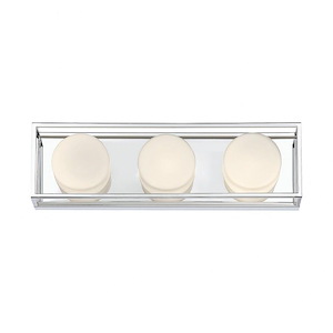 Rover - 10W 3 LED Bath Bar in Minimalist Modern Style - 18.25 Inches Wide by 5.25 Inches High - 1050061