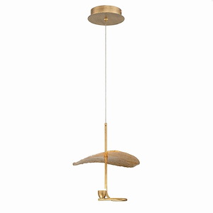 Lagatto - 3W 1 Led Chandelier In Modern And Contemporary Style-10.75 Inches Tall And 10 Inches Wide - 1212405