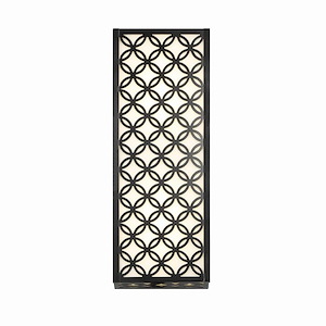 Clover - 18W 1 LED Outdoor Wall Mount in Transitional Style 20.5 Inches Tall and 7.5 Inches Wide - 1083998