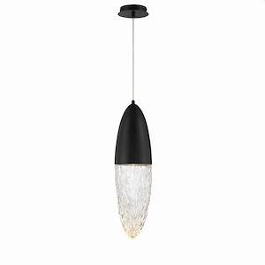 Ecrou - 7W 1 LED Pendant In Modern and Contemporary Style-24 Inches Tall and 6.5 Inches Wide - 1105645