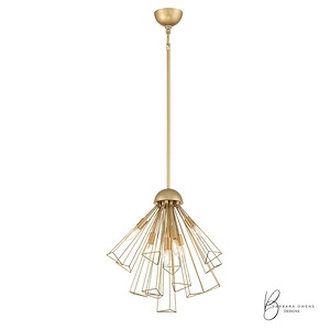 Dendelio - 7 Light Pendant In Comtemporary and Modern Style-20 Inches Tall and 20 Inches Wide - 1105641