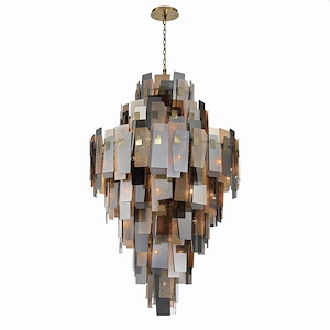 Cocolina - 39 Light Chandelier In Modern And Contemporary Style-70.5 Inches Tall And 44 Inches Wide