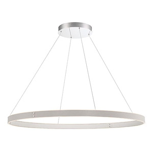 Verdura - 102W 1 LED Chandelier In Modern and Contemporary Style-2 Inches Tall and 45.25 Inches Wide