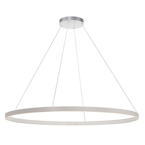 Verdura - 127W 1 LED Chandelier In Modern and Contemporary Style-2 Inches Tall and 60 Inches Wide