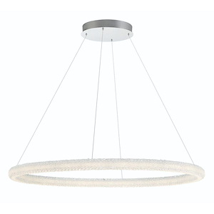 Sassi - 90W 1 Led Chandelier In Trasitional And Traditional Style-2.75 Inches Tall And 48 Inches Wide