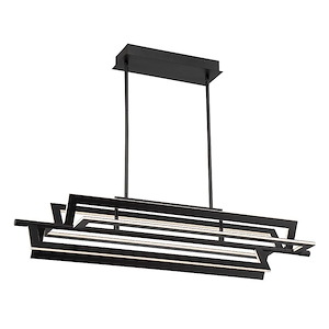 Livra - 140W 1 LED Chandelier In Modern and Contemporary Style-9.25 Inches Tall and 9 Inches Wide - 1105657
