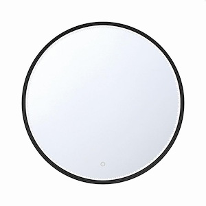 Cerissa - 38W 1 LED Round Mirror In Modern and Contemporary Style-30 Inches Wide