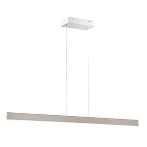 Verdura - 24W 1 LED Chandelier In Modern and Contemporary Style-2 Inches Tall and 0.5 Inches Wide