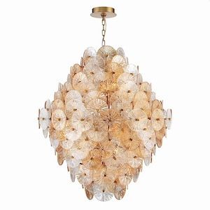 Sue-Anne - 27 Light Chandelier In Modern And Contemporary Style-44.5 Inches Tall And 40 Inches Wide