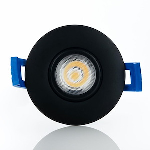 Midway - 5W 1 LED 2 Inch Mini Round Gimbal (Set of 4) In Contemporary Style-1.63 Inches Tall and 2.5 Inches Wide