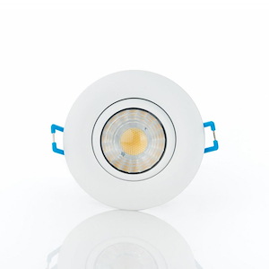 Midway - 8W 1 LED 3 Inch Round Gimbal In Contemporary Style-1.81 Inches Tall and 3.38 Inches Wide - 1287545