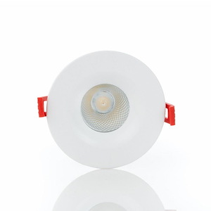 Midway - 12W 1 LED 3.5 Inch Round Fixed Downlight (Set of 2) In Contemporary Style-3.25 Inches Tall and 4.38 Inches Wide - 1300823