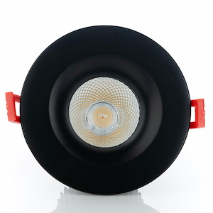 Midway - 12W 1 LED 3.5 Inch Round Fixed Downight In Contemporary Style-3.25 Inches Tall and 4.38 Inches Wide - 1287490