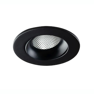 Midway - 12W 1 LED 3.5 Inch Round Regressed Gimbal (Set of 4) In Contemporary Style-3.25 Inches Tall and 4.38 Inches Wide