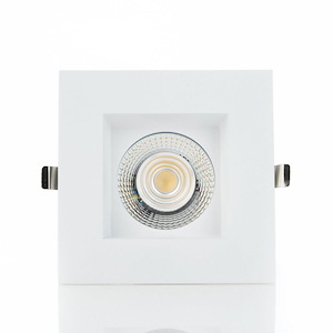 Midway - 24W 1 LED 6 Inch Square Fixed Downight In Contemporary Style-3 Inches Tall and 7.25 Inches Wide - 1287547