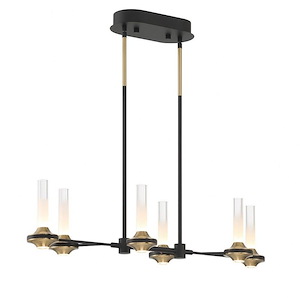 Torcia - 360W 12 LED Chandelier In Traditional Style-7.5 Inches Tall and 10.25 Inches Wide - 1299209