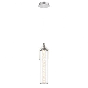 Espada - 18W 1 LED Pendant In Industrial  Style-19.75 Inches Tall and 5.25 Inches Wide - 1299212