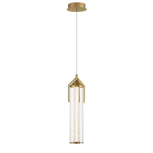 Espada - 18W 1 LED Pendant In Industrial  Style-19.75 Inches Tall and 5.25 Inches Wide - 1299212