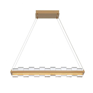 Bruco - 120W 2 LED Island Chandelier In Industrial  Style-4.5 Inches Tall and 5.25 Inches Wide