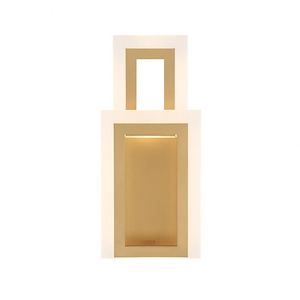 Inizio - 20W 1 LED Wall Sconce In Contemporary Style-16 Inches Tall and 4 Inches Wide