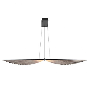 Seraph - 100W 1 LED Chandelier In Contemporary Style-5 Inches Tall and 15.25 Inches Wide