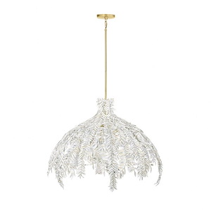 Jalore - 6 Light Pendant In Modern Style-43 Inches Tall and 48 Inches Wide