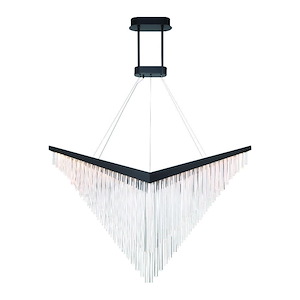 Vivien - 75W 1 LED Chandelier-39 Inches Tall and 24 Inches Wide