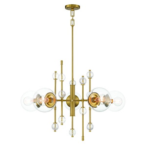 Traiton - 5 Light Chandelier-24.5 Inches Tall and 36 Inches Wide