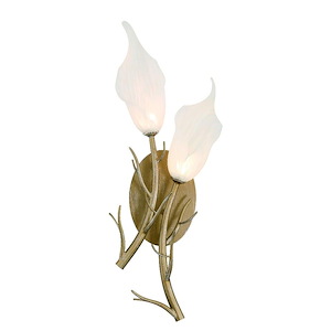 Matera - 6W 2 LED Wall Sconce-21 Inches Tall and 5.5 Inches Wide