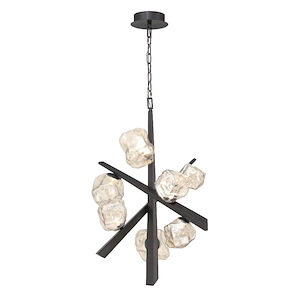 Thorah - 17W 7 LED Chandelier-33 Inches Tall and 27 Inches Wide - 1334841