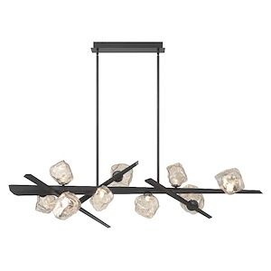 Thorah - 21W 9 LED Chandelier-16 Inches Tall and 13 Inches Wide
