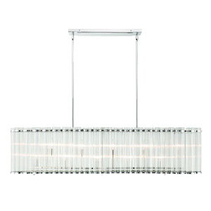 Glasbury - 10 Light Chandelier-13 Inches Tall and 13.5 Inches Wide