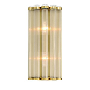 Glasbury - 2 Light Wall Sconce-14 Inches Tall and 4 Inches Wide - 1334847