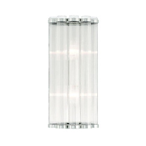 Glasbury - 2 Light Wall Sconce-14 Inches Tall and 4 Inches Wide