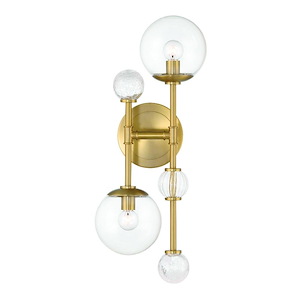 Traiton - 2 Light Wall Sconce-20.5 Inches Tall and 6 Inches Wide - 1334855