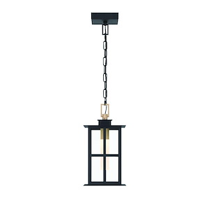 Greyson - 12W 1 LED Pendant-14.34 Inches Tall and 7.5 Inches Wide