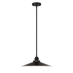 Deckard - 14W 1 LED Pendant-5.5 Inches Tall and 16 Inches Wide - 1334857