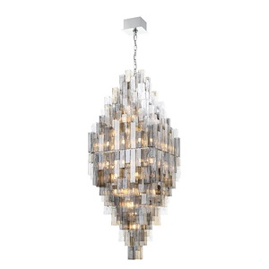 Altesa - 68 Light Chandelier-96 Inches Tall and 34 Inches Wide