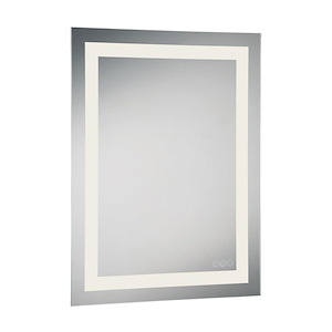 Aspen - 19W 1 LED Rectangular Mirror-32 Inches Tall and 21 Inches Wide