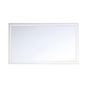 Eris - 39W 1 LED Rectangular Mirror-28 Inches Tall and 47 Inches Wide - 1334885