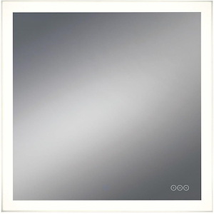 Odessa - 36W 1 LED Square Mirror-32 Inches Tall and 32 Inches Wide - 1334894