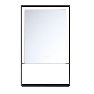 Sayora - 23.4W 1 LED Rectangular Mirror-32 Inches Tall and 20 Inches Wide - 1334899