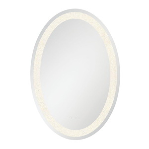 Silvana - 55W 1 LED Oval Mirror-31.5 Inches Tall and 21.75 Inches Wide