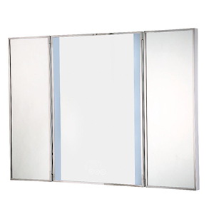 Trias - 36W 1 LED Trifold Mirror-31.5 Inches Tall and 43.5 Inches Wide