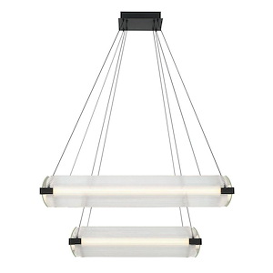 Neoness - 15.8W 8 LED Grand Chandelier-11.5 Inch Tall and 34.25 Inch Wide - 1398979