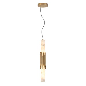 Venna - 25W 1 LED Pendant-22.5 Inch Tall and 3 Inch Wide - 1398982