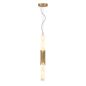 Venna - 30W 1 LED Pendant-28.5 Inch Tall and 3 Inch Wide - 1398960